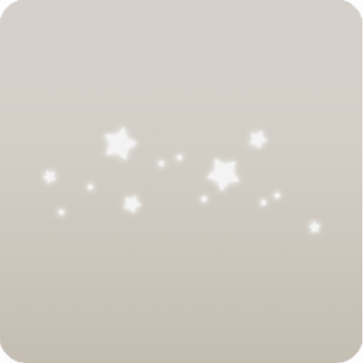 きらめく白い星屑