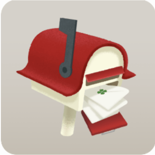 幸せを運ぶポスト