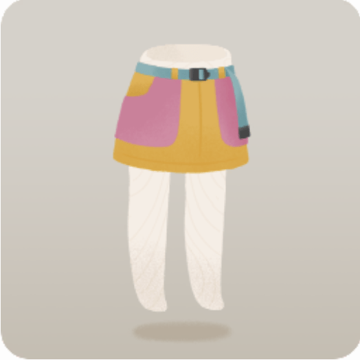 アウトドアスカート