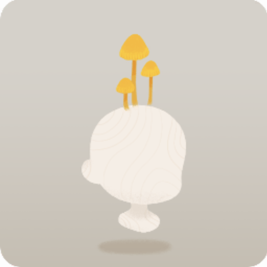 生えちゃった黄きのこ