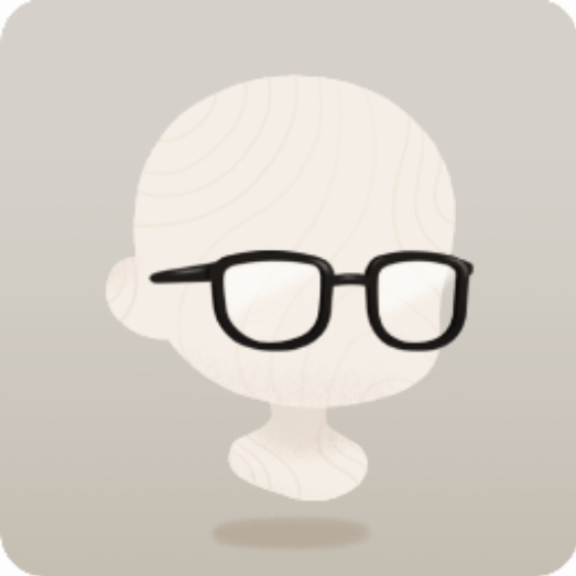 ブチメガネ・黒