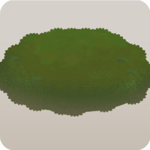 苔むしたステージ