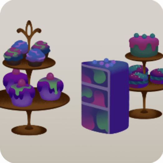 カラフルなお菓子