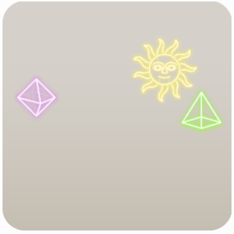 神秘のネオンサイン