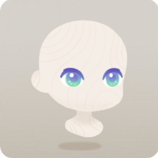 南国の植物色の目