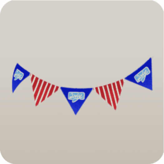 ダイナーのガーランド