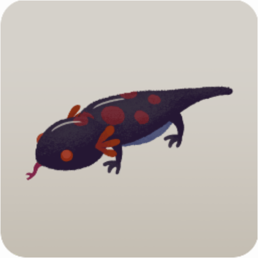 サラマンダーのフィギュア