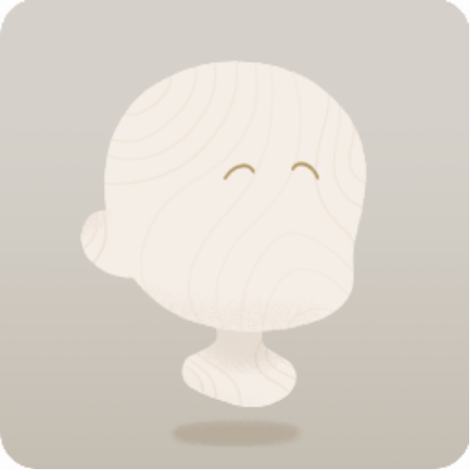 ポップな山なり眉