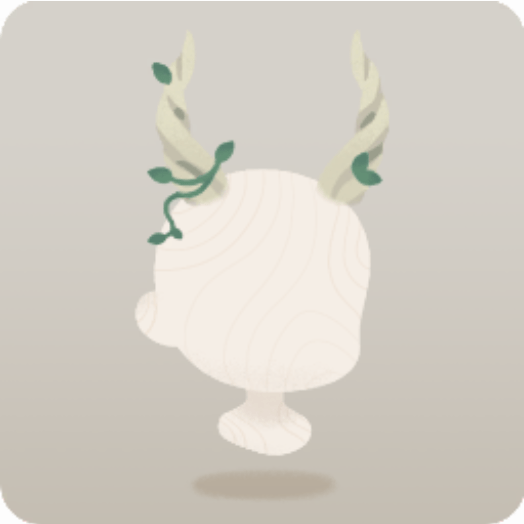 まきあがる枝のツノ