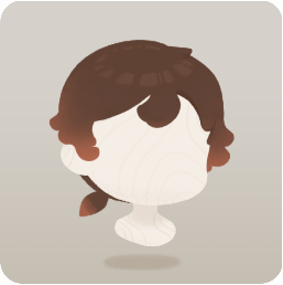 簡単に束ねられた髪