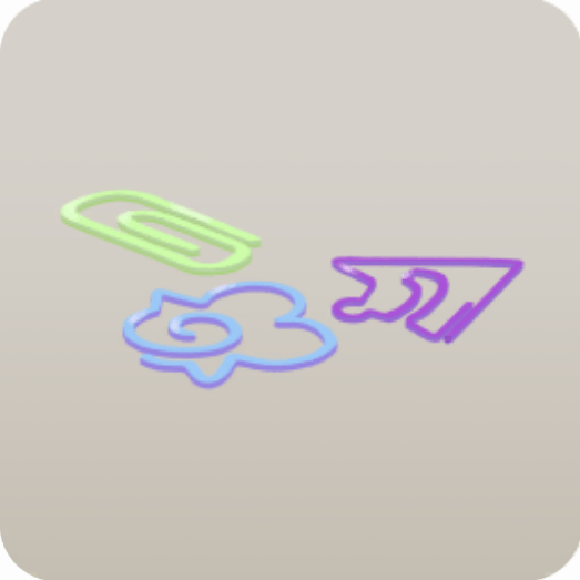 リヴリー型のペーパークリップ