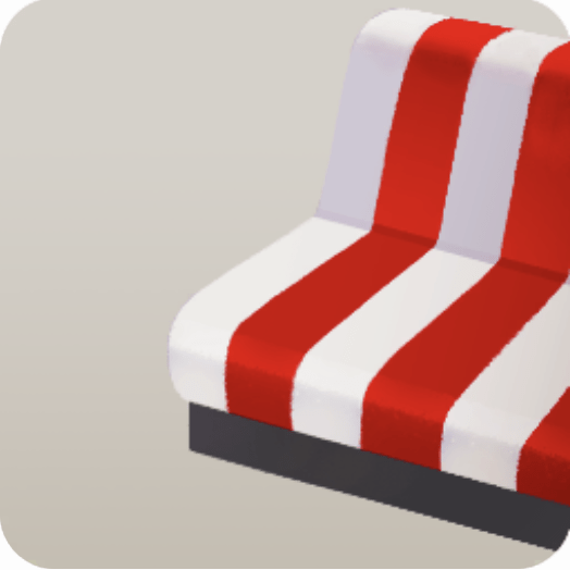 ダイナーのソファ