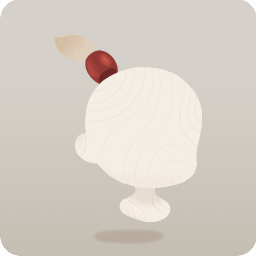 ビーズの髪留め