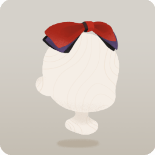 着物生地で作ったリボン