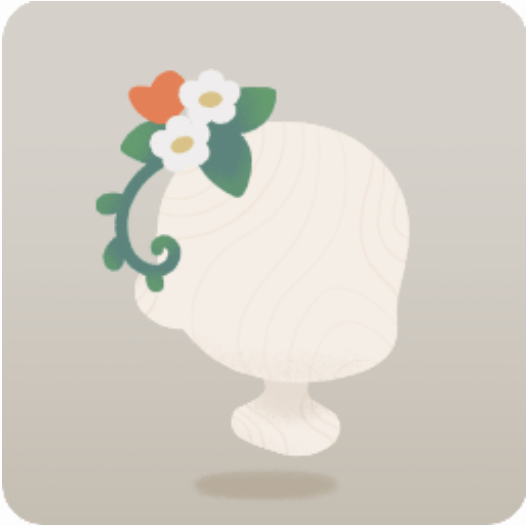 秘密のドールフラワーアクセ