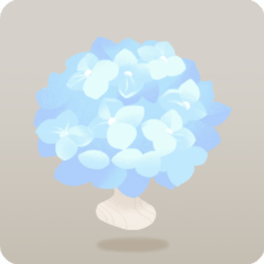 梅雨に映える紫陽花ヘッド