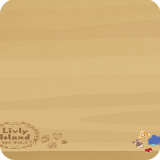 オリジナル焼印付きのテーブル