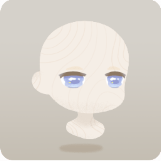 眠気でうるうるの目