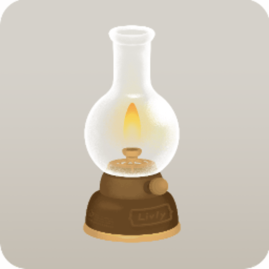 フラスコ型ランタン