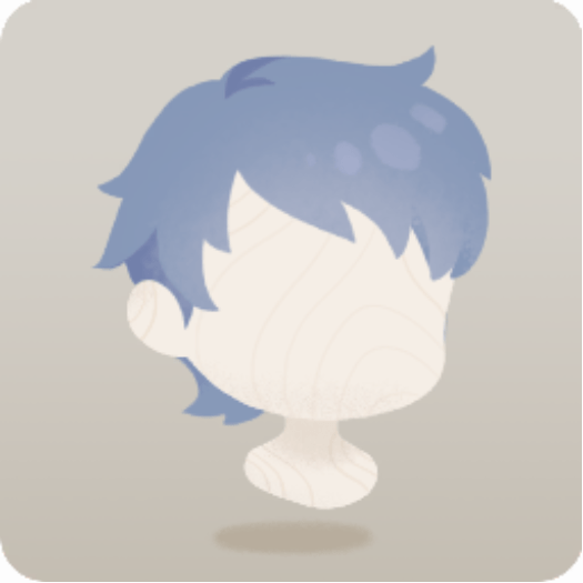 シンガーのギザギザヘア