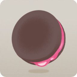 抱える野苺クッキー