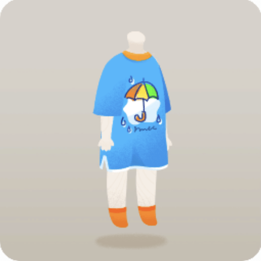 キッズアンブレラTシャツ