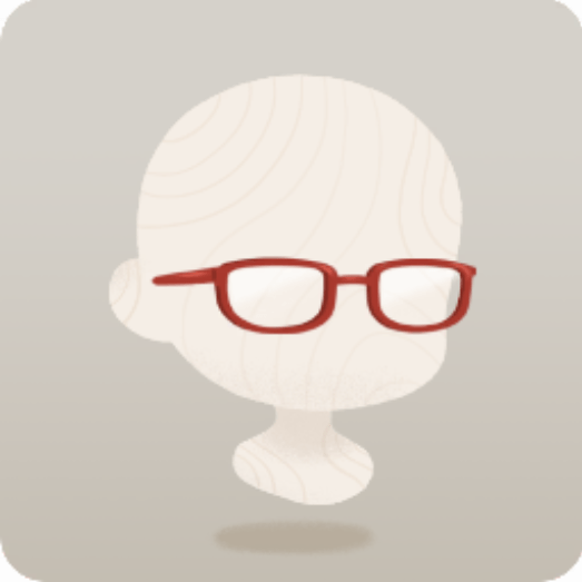 ブチメガネ・赤