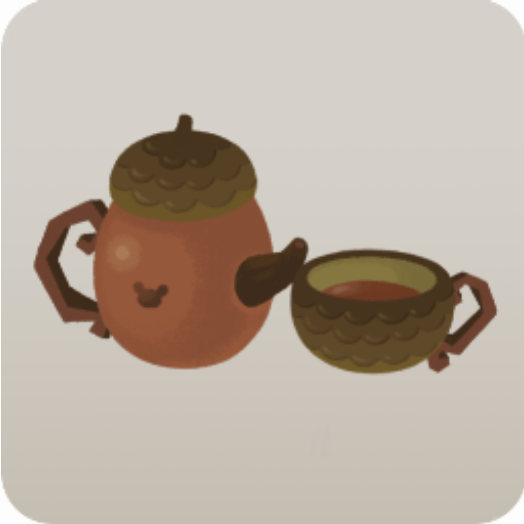 どんぐりティーセット