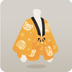 田舎の定番はんてん・黄色