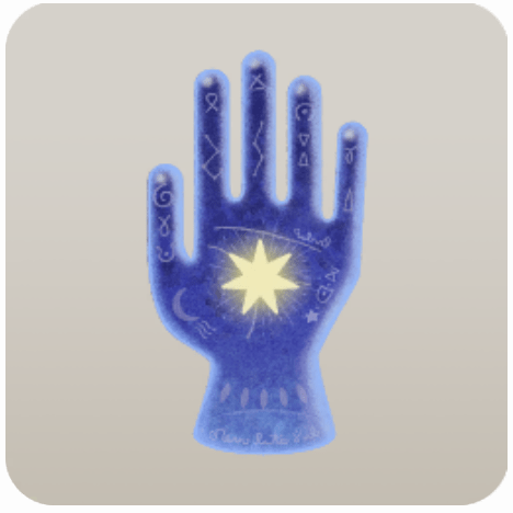 手相の立体模型