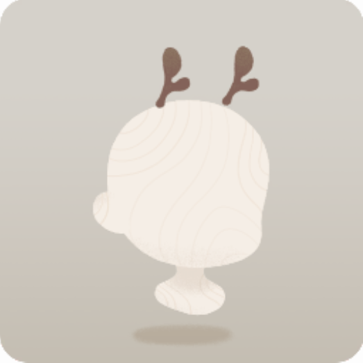 小さな小鹿の角