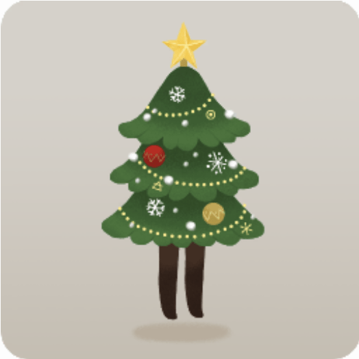 ホリデークリスマスツリー