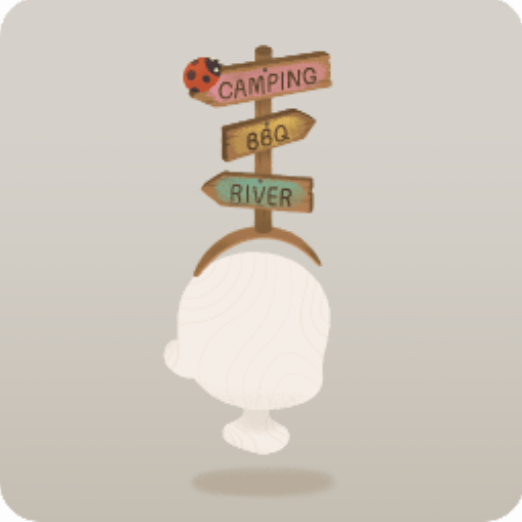 サインプレートカチューシャ