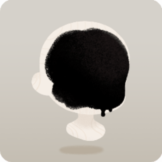 べた塗り墨ペイント