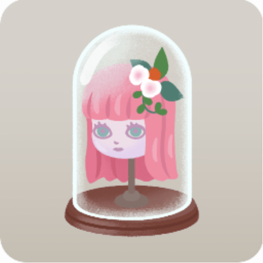 不思議な人形の頭