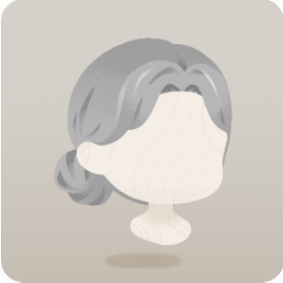 おばあちゃんのまとめ髪