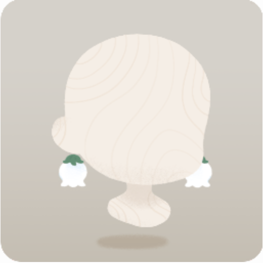 すずらんのピアス