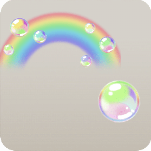 雨上がりの虹の木