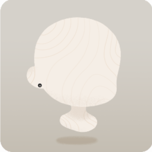 シンプルな黒ピアス