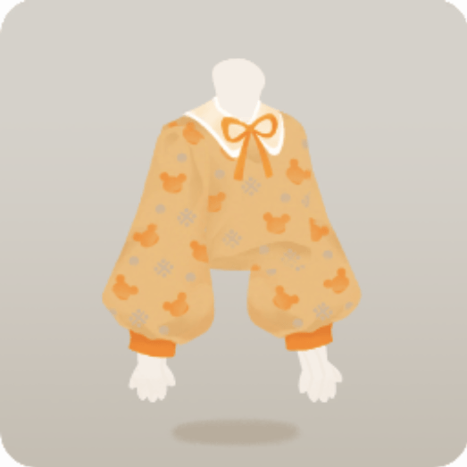 ピグミーモチーフブラウス