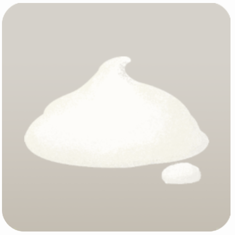 たっぷりホイップクリーム