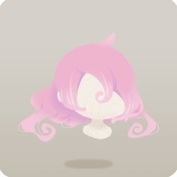 古代のピンクヘア