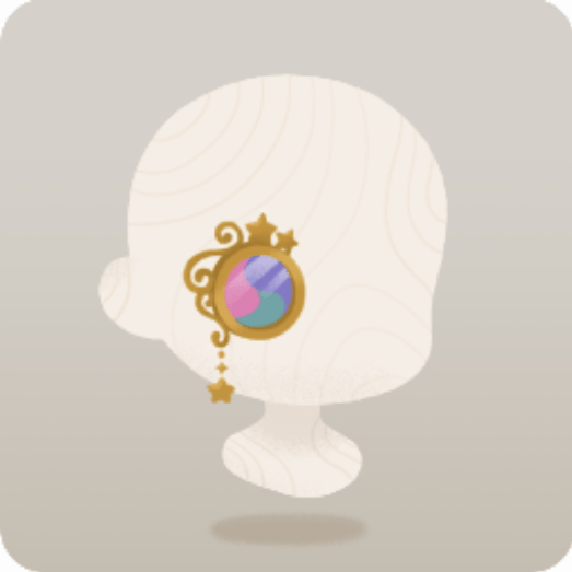 奇妙なお茶会の主催者のモノクル