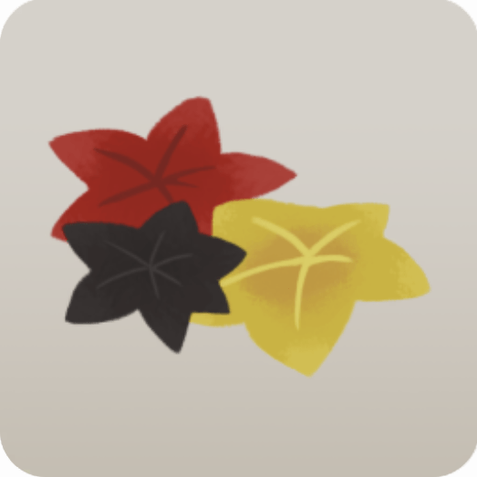 落ちてきたもみじ