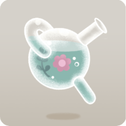 手持ちブルーフラスコ