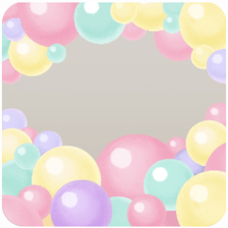 カラフルバルーンアーチ