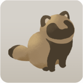 タヌキのミニチュア