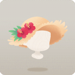 リゾートストローハット