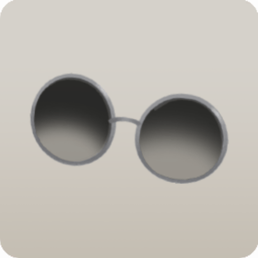 グラデ黒サングラス・小