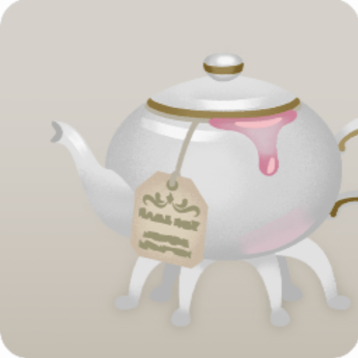 多脚のティーポット